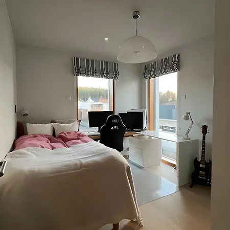 Modern Riverside Villa W Magnificent River Views Villa Rovaniemi