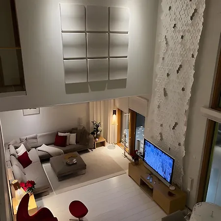 Modern Riverside Villa W Magnificent River Views Villa Rovaniemi